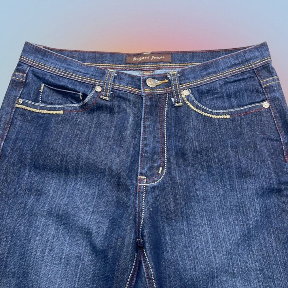 BOGARI JEANS Women’s 8 Long Boot Cut Blue Jeans